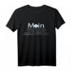 Moin Plattdeutsch Norddeutsch T-Shirt – Küstenliebe, Meer, Deich & plattdeutsche Sprache als Geschenkidee