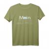 Moin Plattdeutsch Norddeutsch T-Shirt – Küstenliebe, Meer, Deich & plattdeutsche Sprache als Geschenkidee