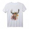 Hirsch ART Watercolor Oktoberfest Dirndl Trachtenshirt Damen – Witziges Trachtenshirt für Frauen, Festkleidung & Geschenkidee für Oktoberfest, Wiesn & Zeltfeste