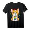 Kawaii Corgi Bubble Tea T-Shirt mit Regenbogen Pride Design – Für LGBTQ+ Stolz, Anlässe & Fanartikel