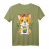 Kawaii Corgi Bubble Tea T-Shirt mit Regenbogen Pride Design – Für LGBTQ+ Stolz, Anlässe & Fanartikel