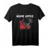 Sensenmann im Home Office Tod lustig Bürospaß T-Shirt – Schwarzer Humor für Arbeitstage & Bürohelden