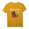 Sensenmann im Home Office Tod lustig Bürospaß T-Shirt – Schwarzer Humor für Arbeitstage & Bürohelden