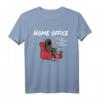 Sensenmann im Home Office Tod lustig Bürospaß T-Shirt – Schwarzer Humor für Arbeitstage & Bürohelden