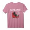 Sensenmann im Home Office Tod lustig Bürospaß T-Shirt – Schwarzer Humor für Arbeitstage & Bürohelden