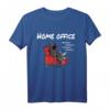 Sensenmann im Home Office Tod lustig Bürospaß T-Shirt – Schwarzer Humor für Arbeitstage & Bürohelden