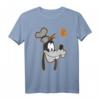 HapDuck Mickey & Goofy Varsity Letter Portrait Grafik T-Shirt - Offiziell lizenziertes Disney Merchandise