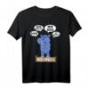 Nölpferd Comic Style Statement T-Shirt für Frauen – Lustiges Nilpferd Design, ideales Geschenk für Geburtstag & Überraschung für Nilpferd Fans