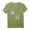 Lustiges Humor T-Shirt mit Hand Gruß - Witziges Geschenk für Freunde, Familie, Weihnachten & Abschlussfeier