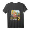 Kinder Bagger 2. Geburtstag T-Shirt für Jungen und Mädchen - Lustiges Geburtstagsoutfit für Zweijährige, ideales Geschenk für Sohn, Tochter, Neffen