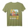 Kinder Bagger 2. Geburtstag T-Shirt für Jungen und Mädchen - Lustiges Geburtstagsoutfit für Zweijährige, ideales Geschenk für Sohn, Tochter, Neffen