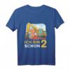 Kinder Bagger 2. Geburtstag T-Shirt für Jungen und Mädchen - Lustiges Geburtstagsoutfit für Zweijährige, ideales Geschenk für Sohn, Tochter, Neffen
