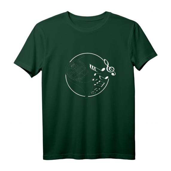 Horn Hornist Waldhorn Noten Notenschlüssel T-Shirt – Perfektes Geschenk zum Geburtstag, Ostern & Weihnachten für Musiker und Musikliebhaber