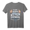 Herren So sieht ein richtig kompetenter Hausmann aus T-Shirt - Lustiges Geschenk für Väter, Familienkerle & Homeoffice-Helden