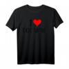 I Love Hot Moms Ever T-Shirt für Frauen - Lustiges Family Love Meme Shirt für Mütter, Großmütter & Familienfeiern