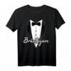 JGA T-Shirt Bräutigam mit Fake Anzug – Lustiges Outfit für Junggesellenabschied, Polterabend & letzte Party vor der Hochzeit