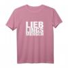 LIEBLINGSMENSCH T-Shirt – Das perfekte Geschenk für deinen Lieblingsmenschen zu Geburtstag, Valentinstag & Weihnachten