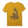Geschwindigkeit ist relativ: Faultier mit Schildkröte T-Shirt – Lustiges Tierdesign für Tierliebhaber, Schildkröten-Fans & Faultier-Freunde