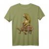 Geschwindigkeit ist relativ: Faultier mit Schildkröte T-Shirt – Lustiges Tierdesign für Tierliebhaber, Schildkröten-Fans & Faultier-Freunde