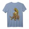 Geschwindigkeit ist relativ: Faultier mit Schildkröte T-Shirt – Lustiges Tierdesign für Tierliebhaber, Schildkröten-Fans & Faultier-Freunde
