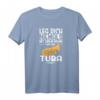 Tuba Leg Dich Niemals Mann Tubist Geschenk Orchester T-Shirt – Lustiges Musikeroutfit für Konzerte, Geburtstag & Weihnachten für Tuba-Spieler
