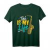 Saxophon Jazz Musiker Blasmusik Orchester Saxophonspieler T-Shirt – Perfekte Geschenkidee für Musiker, Jazz Fans & Blasmusiker zu Weihnachten & Geburtstag