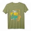 Saxophon Jazz Musiker Blasmusik Orchester Saxophonspieler T-Shirt – Perfekte Geschenkidee für Musiker, Jazz Fans & Blasmusiker zu Weihnachten & Geburtstag