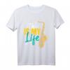 Saxophon Jazz Musiker Blasmusik Orchester Saxophonspieler T-Shirt – Perfekte Geschenkidee für Musiker, Jazz Fans & Blasmusiker zu Weihnachten & Geburtstag