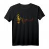 Notenschlüssel Noten Musiker Orchester Chorband T-Shirt – Perfektes Geschenk für Musikliebhaber, Familie & Freunde zu Weihnachten, Geburtstag & besonderen Anlässen