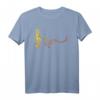 Notenschlüssel Noten Musiker Orchester Chorband T-Shirt – Perfektes Geschenk für Musikliebhaber, Familie & Freunde zu Weihnachten, Geburtstag & besonderen Anlässen