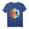 Retro Vintage Posaune T-Shirt – Cooles Musiker-Shirt für Band, Orchester & Jazzmusikern, Perfektes Geschenk für Posaunisten