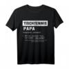 Bester Tischtennis Papa Vater T-Shirt – Cooles Geschenk zum Vatertag, Geburtstag & Weihnachten für Tischtennis begeisterte Väter