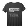 Bester Tischtennis Papa Vater T-Shirt – Cooles Geschenk zum Vatertag, Geburtstag & Weihnachten für Tischtennis begeisterte Väter