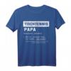 Bester Tischtennis Papa Vater T-Shirt – Cooles Geschenk zum Vatertag, Geburtstag & Weihnachten für Tischtennis begeisterte Väter