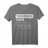 Bester Tischtennis Papa Vater T-Shirt – Cooles Geschenk zum Vatertag, Geburtstag & Weihnachten für Tischtennis begeisterte Väter