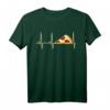 Lustiges Pizza T-Shirt mit Herzschlag – Perfektes Geschenk für Pizza-Liebhaber, Geburtstags- oder Mutter- und Vatertagsgeschenk