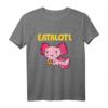 Eatalotl Love Pizza und Axolotls T-Shirt – Niedliches Axolotl-Design für Tierliebhaber, Mädchen & Jungen