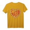 Pizza Heart Valentinstagsgeschenk für Männer & Frauen – Pepperoni Lover T-Shirt, perfekt für Foodies & Paare