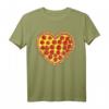 Pizza Heart Valentinstagsgeschenk für Männer & Frauen – Pepperoni Lover T-Shirt, perfekt für Foodies & Paare