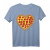 Pizza Heart Valentinstagsgeschenk für Männer & Frauen – Pepperoni Lover T-Shirt, perfekt für Foodies & Paare