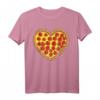 Pizza Heart Valentinstagsgeschenk für Männer & Frauen – Pepperoni Lover T-Shirt, perfekt für Foodies & Paare