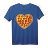 Pizza Heart Valentinstagsgeschenk für Männer & Frauen – Pepperoni Lover T-Shirt, perfekt für Foodies & Paare