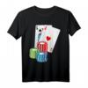 HapDuck T-Shirt für Casino-Liebhaber - Klassisch geschnitten, doppelt genähter Saum, perfektes Geschenk für Glücksspielfans