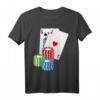 HapDuck T-Shirt für Casino-Liebhaber - Klassisch geschnitten, doppelt genähter Saum, perfektes Geschenk für Glücksspielfans