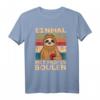 Einmal mit Profis Boule Spiel Petanque Crossboule T-Shirt – Stylisches Boule-Outfit mit Faultier-Design für Boule- und Boccia-Spieler