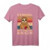 Einmal mit Profis Boule Spiel Petanque Crossboule T-Shirt – Stylisches Boule-Outfit mit Faultier-Design für Boule- und Boccia-Spieler