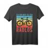 Ich Bin Selten Radlos - Lustiges Fahrrad T-Shirt für Radfahrer, Mountainbiker & Radsportler zum Geburtstag & Weihnachten