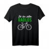 Ich Bin Selten Radlos Fahrrad T-Shirt – Lustiges Radfahrer Motiv für Mountainbiker, E-Bike & Rennrad Enthusiasten