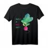 Have a rad day! - Radieschen T-Shirt für Hobbygärtner, Bio-Liebhaber und Gemüseliebhaber mit handgemaltem Aquarell-Design