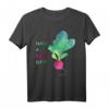 Have a rad day! - Radieschen T-Shirt für Hobbygärtner, Bio-Liebhaber und Gemüseliebhaber mit handgemaltem Aquarell-Design